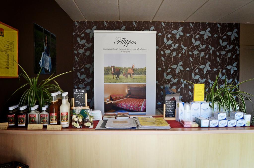 Filippus Vakantiehoeve Maldegem Buitenkant foto